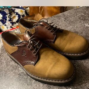 Tommy Hilfiger Brown Leather Oxfords with Classic Design